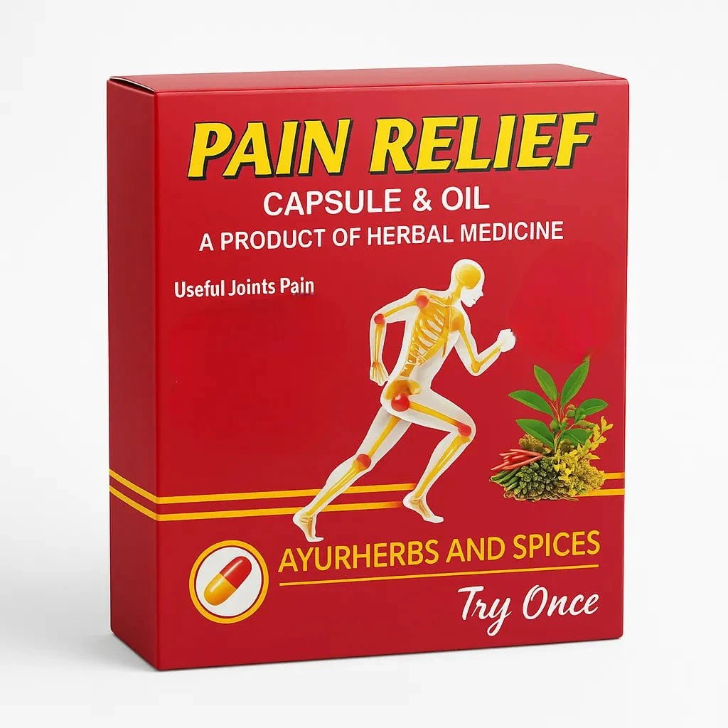Pain Relief Capsule and Oil - Ayurherbs and Spices - Kenya Herbal Shop