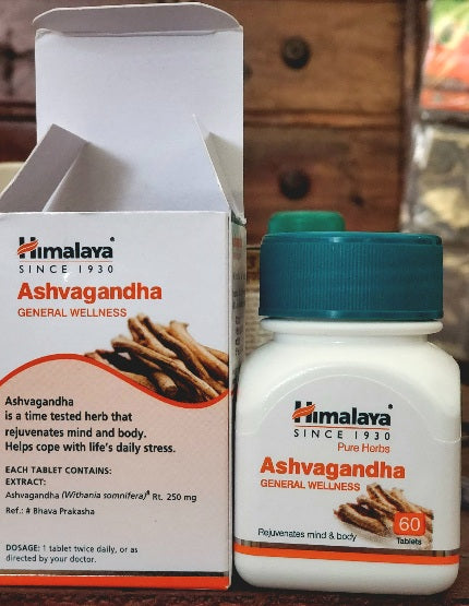 Himalaya Ashvagandha – 60 Tablets (Stress Relief & Energy Booster)
