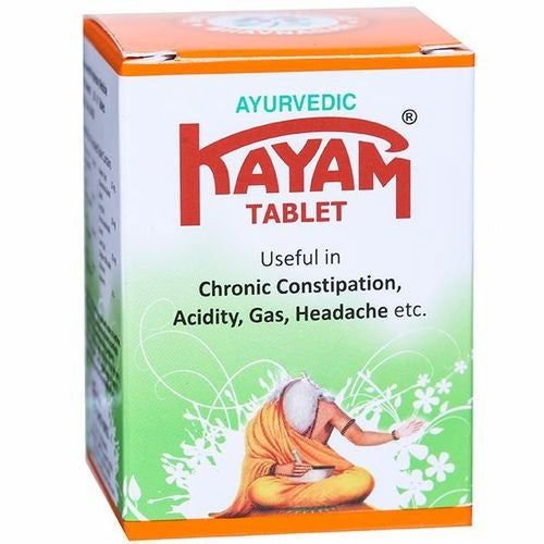 Kayam Tablets – 30 Tablets | Natural Laxative for Gentle Constipation Relief - Ayurherbs and Spices - Kenya Herbal Shop