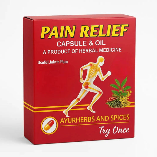 Pain Relief Capsule and Oil - Ayurherbs and Spices - Kenya Herbal Shop