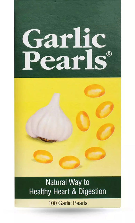 Sun Pharma Garlic Pearls – 100 Soft Capsules (Heart & Immunity Booster) - Ayurherbs and Spices - Kenya Herbal Shop